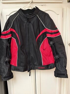 Cortech Women’s Black & Red Motorcycle Jacket